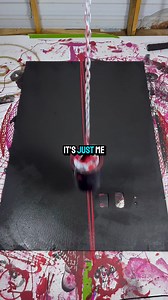 11K views · 120 reactions | There’s a kind of magic in letting the paint find its own path. If you’ve ever wanted to try pendulum painting yourself, I dropped my step-by-step guide in the comments.  What colors should I swing next? #diyart #pendulumpainting #creativeprocess | Jake Boldt | Facebook