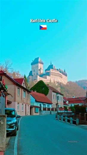 A Fairytale Castle Hidden in the Hills 🏰 | Karlštejn Castle, Czech Republic 🇨🇿