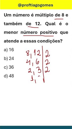 Basic Math #proftiagogomes #math #enem @proftiagogomes #basicmath #028