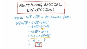 Multiplying and Dividing Square Roots