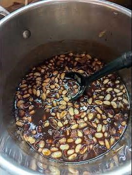 Pressure canning baked beans