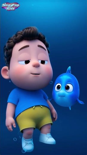Sleepy Fish Time 😴🐟 A is for Fish | Calm Ocean ABC for Kids