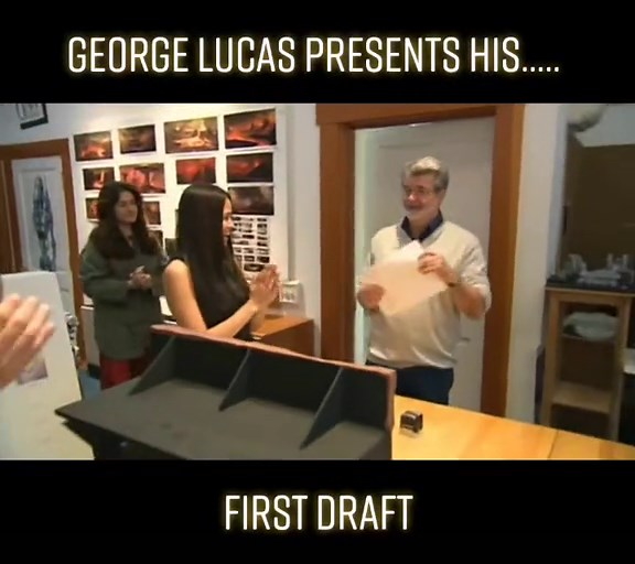 George Lucas Behind-the-Scenes: Unseen Script of The Phantom Menace