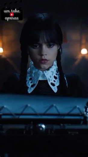 ⁠‪@umtakeapenas‬ Fim? / Wandinha / Jenna Ortega / Netflix