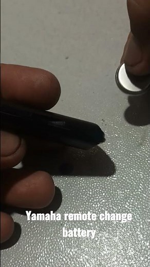 yamaha remote change battery