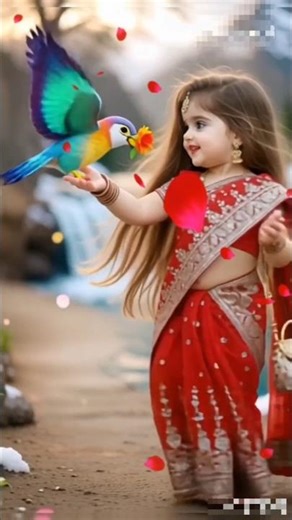 AI Magic! 🪄 Saree Queen Looks on Adorable Baby Models | Must-Watch Indian Fashion Show! 💖👑