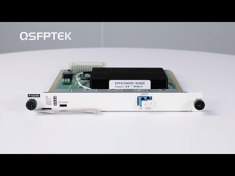 DWDM EDFA Optical Amplifier | QSFPTEK