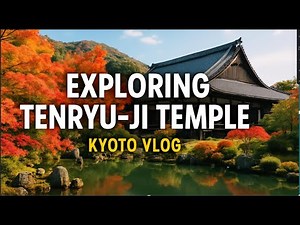 🌿 Tenryū-ji Temple Walk | Tranquility in Kyoto’s Zen Heart 🇯🇵