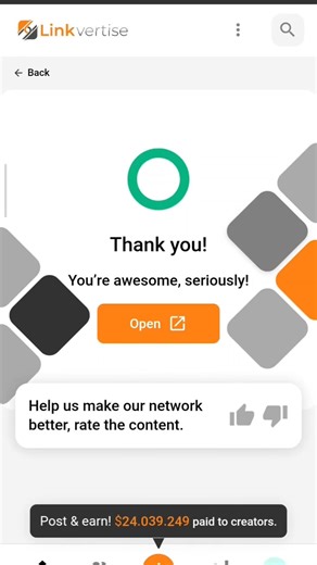 New Tutorial LinkVertise Under 30 Second