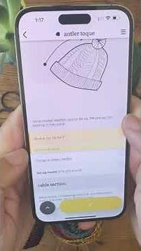 How to add a note to your pattern in the Tin Can Knits app
