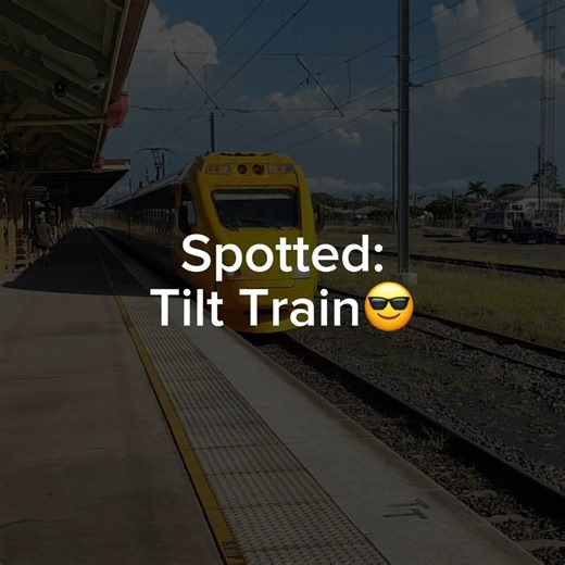 26K views · 259 reactions | Spotted: Our Tilt Train looking sleek and ready for action!  Whether you're heading to Bundy for some famous ginger beer, Rocky for a coastal escape, or towards city lights in Brisbane, our Tilt Train is your ticket to comfort and convenience. All aboard for your next Tilt Train getaway!  Book online now!  https://bit.ly/4hFPFo3 | Queensland Rail Travel | Facebook