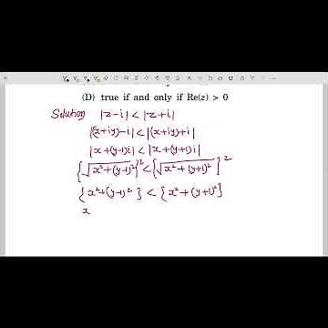complex analysis