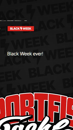 The biggest sport fishing sale of the year is here! Thousands of Black Week deals are live now — rods, reels, lures, and everything you need to fish smarter. New Deal of the Day, every day. Limited-quantity hot offers drop daily. When they’re gone, they’re gone. Plus: Save 15–30% on many of our most popular brands throughout the entire sale. 👉 sportfishtackle.com 🚚 Good shipping rates ⚡ Lightning fast deliveries | Sportfishtackle.com