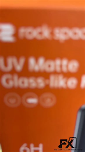 Fei Xuan Telecommunications | Thank you for supporting and choosing our product & service ❤️ Customer Oppo Reno 7 Pro installation Rock Space 6H UV Gaming Matte Screen... | Instagram