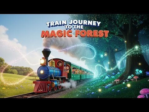 Train Journey to the Magic Forest | Kids English Adventure Story
