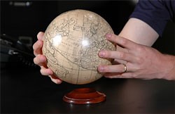 Vaugondy Sphere Ivory 18cm Globe