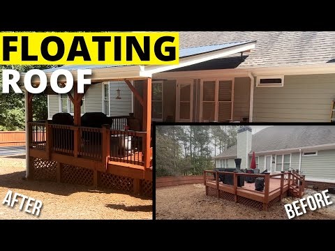 Deck & Porch Upgrade | Floating Roof System Installation