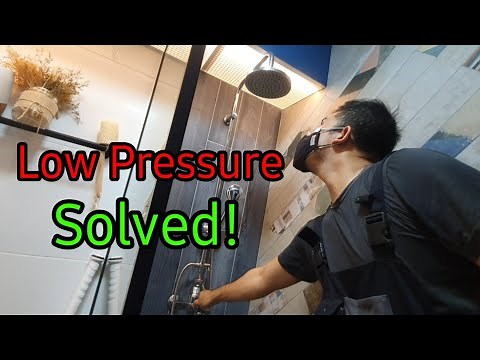 Low pressure Rain Shower fix (DIY savings $80)