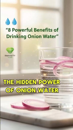 Healing with Onion Water — A Natural Remedy That Works!
