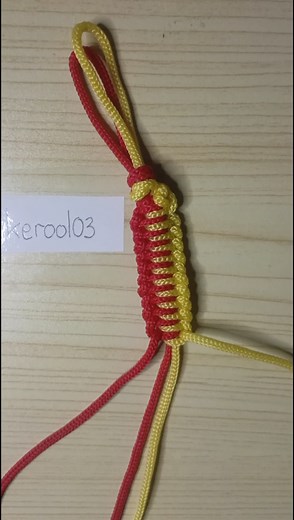 1.1K views · 12 reactions | DIY Two-Tone Rope Bracelet朗 | Kerol03 | Facebook