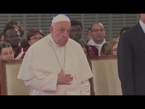 WATCH | Pope Francis receiving treatment at Rome's Gemelli hospital