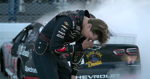 Hocevar emotional after first Cup win: ‘It took me awhile’