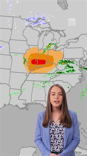 Midwest, Ohio Valley Severe Threat TODAY Heads up if you're in the Midwest and the Ohio Valley: Your risk for severe weather today has increased. Here's meteorologist Caitlin Kaiser with the latest. | The Weather Channel