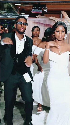 Mariage: La danse folle de la mariée et du marié! #shorts
