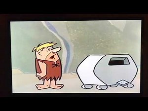 Fred Flintstone gives an inspirational speech about business.