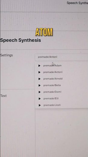 How To Get The AI Voice (Adam)
