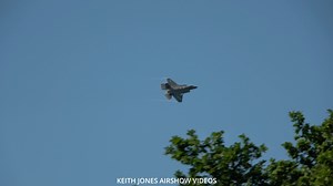 3.5K views · 510 reactions | due to my sons health he hasnt been able to get to RAF Lakenheath so today we done it and this is his first time seeing the Mighty F-35 , the grin on his face made it one of those days | Keith Jones Airshow Videos | Facebook