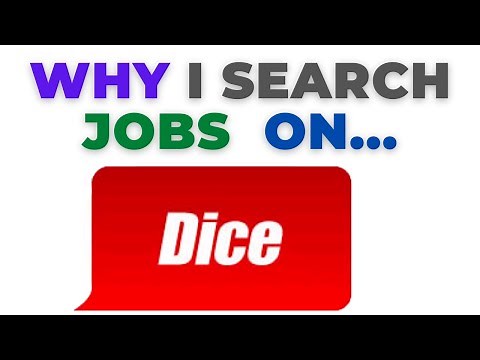 Why I Search Jobs On DICE.COM