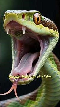 🐍 How Snakes Smell with Their Tongues | Science Explained