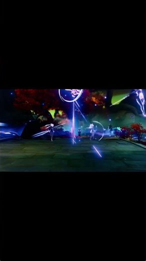 Smooth Transition Keqing Burst #genshinimpact #genshinimpactedit