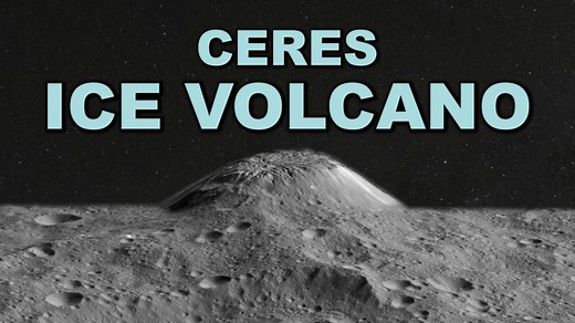 NASA Scientific Visualization Studio | NASA's Dawn Mission Finds Young Cryovolcano on Dwarf Planet Ceres