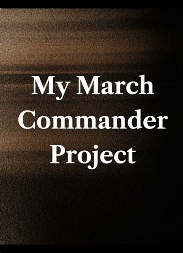 My March Commander Project. What are YOU working on? #mtg #commander