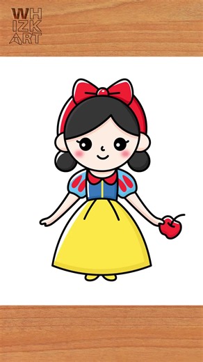 Snow White Drawing Tutorial: Step-by-Step Guide