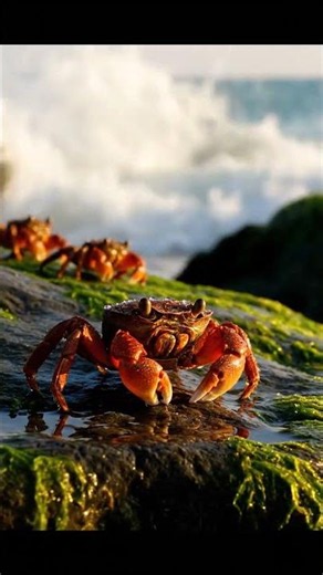 🦀 NATURE KEEPS ACCIDENTALLY INVENTING CRABS?! 😱 #shorts #facts #brainrot