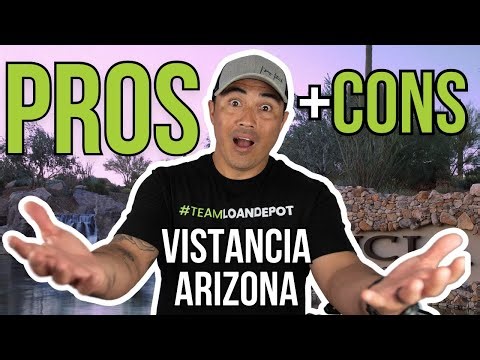 PROS and CONS of Living in Vistancia Arizona