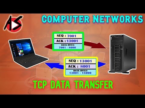 TCP Data Transfer in Computer Networks