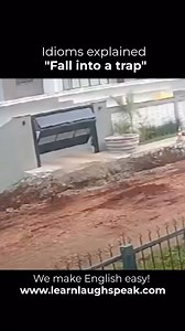 19K views · 133 reactions | “Fall into a trap” is an idiom used to...