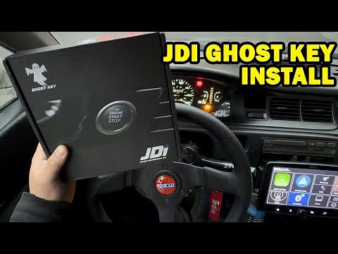 JDI Ghost key Install - Honda Civic EG - PUSH TO START!