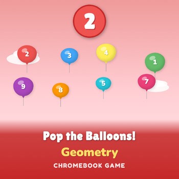 2nd Grade Partitioning Shapes Math Game | Math Center Chromebook