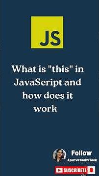 Understanding "this" in JavaScript | Explained with Examples