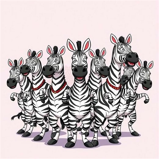 😆 A Herd Of Zebras Flawlessly Execute A Synchronized Hip-Hop R... | Funny AI Video