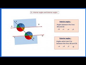 Class -7 Parallel and Intersecting lines(Full chapter notes)