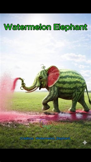 Elefante de Sandía: Una Confusión Divertida