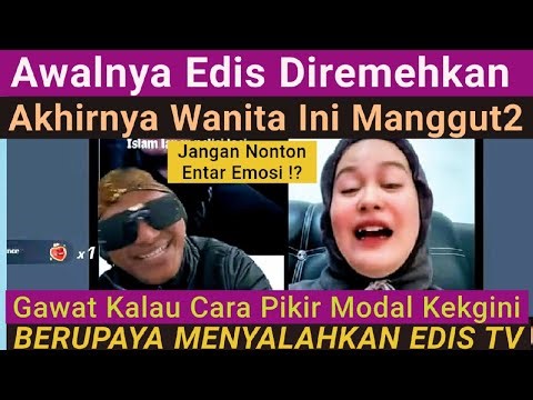 Tercengang !! Awalnya Edis Diremehkan Oleh Wanita Muslem Ini Kemudian Dibuat Tak Berkutik