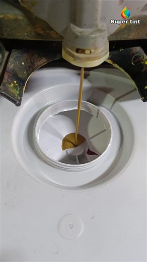 Professional Colour Mixing | Paint Shades Expert on Instagram: "Super tint paint mixing satisfying colour making #paint #painter #wallart #wallpanelling #hardworking #satisfying #viralreels"