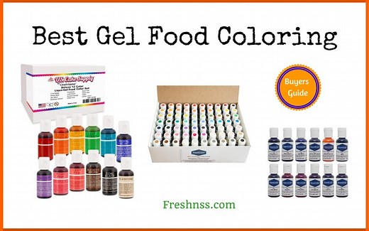 6 Best Gel Food Coloring Reviews (2023 Buyers Guide) – Freshnss
